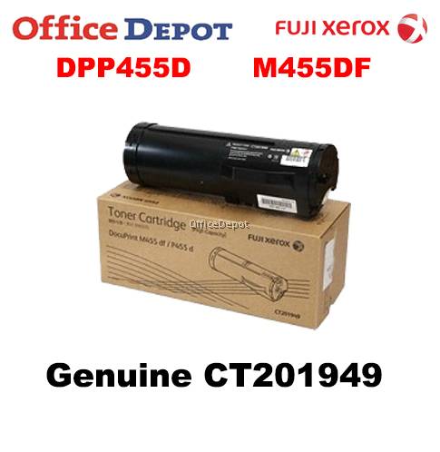 Toner Cartridge Black Fuji Xerox DPP455D Genuine CT201949
