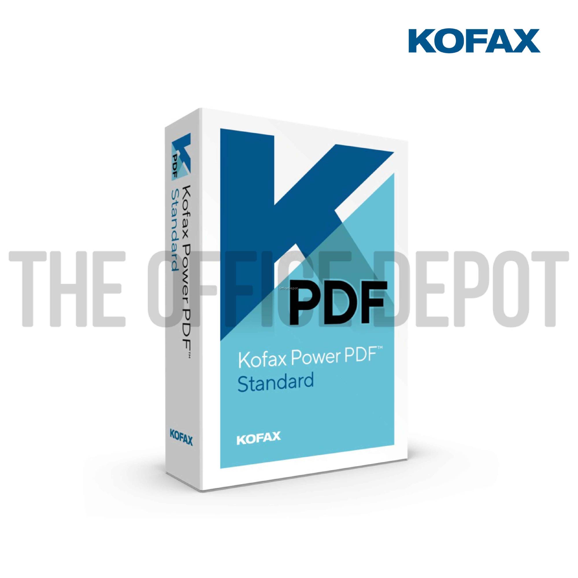 Power PDF Standard Software Kofax ESNAS09ZW003.0