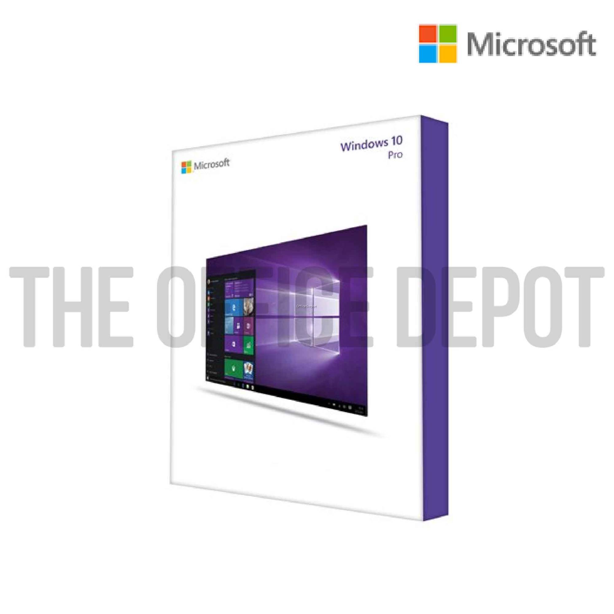Microsoft Windows 10 Pro 32-bit/64-bit All Languages FQC-09131